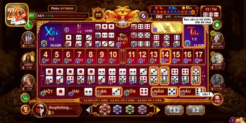 Những điểm đặc sắc giúp Sicbo tài phú chinh phục mọi bet thủ